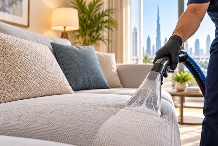 Sofa & Upholstery odor in a Dubai home